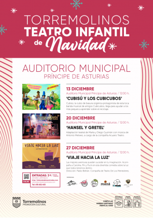 Ciclo de Teatro Infantil Especial Navidad - Cubisú y los Cubicubos