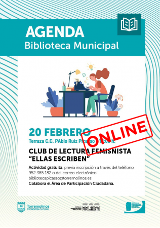 Club Lectura feminista - Ellas escriben - SESIÓN ON LINE