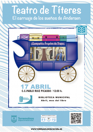 TEATRO DE TÍTERES “EL CARRUAJE DE LOS SUEÑOS DE ANDERSEN”