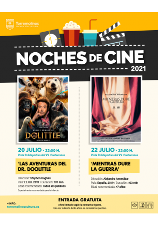 NOCHES DE CINE - LAS AVENTURAS DEL DR. DOOLITTLE