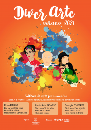 DIVER ARTE - Taller de verano sobre Frida Khalo