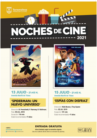 NOCHES DE CINE - SPIDERMAN: UN NUEVO UNIVERSO