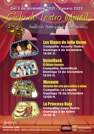 Ciclo de Teatro Infantil - Museum, Historia del arte para niños y niñas