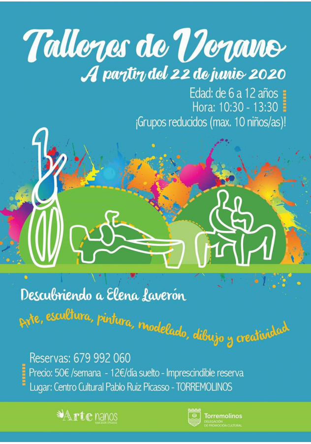 TALLERES DE ARTE INFANTIL EN EL CENTRO CULTURAL PABLO RUIZ PICASSO