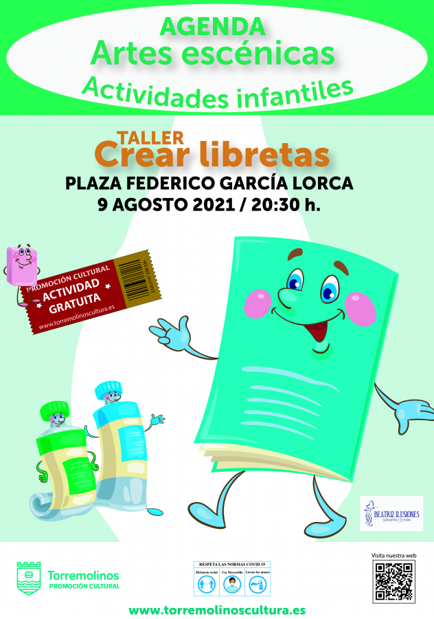 TALLER DE LIBRETAS con BEATRIZ ILUSIONES 