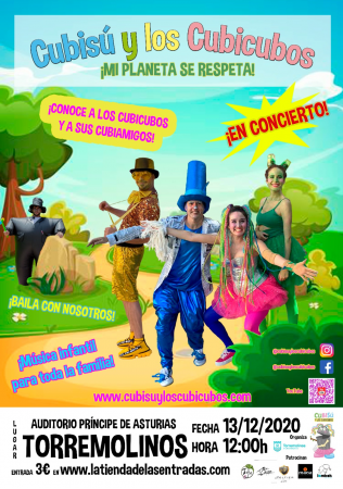 CICLO DE TEATRO INFANTIL NAVIDEÑO - CUBISÚ Y LOS CUBICUBOS