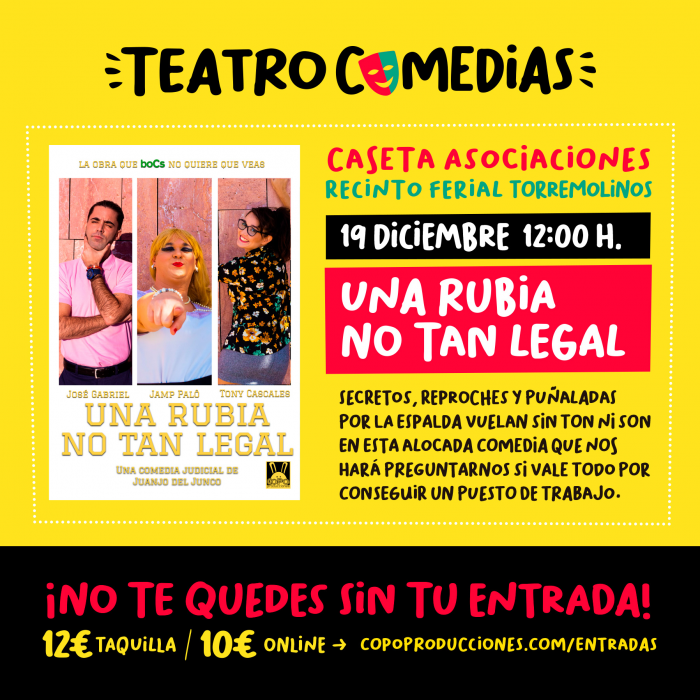 Un clásico de la literatura y el humor más desenfadado se dan cita este fin de semana en Torremolinos