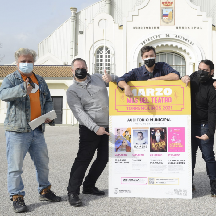 Marzo será el mes del teatro en el Auditorio Municipal Principe de Asturias de Torremolinos