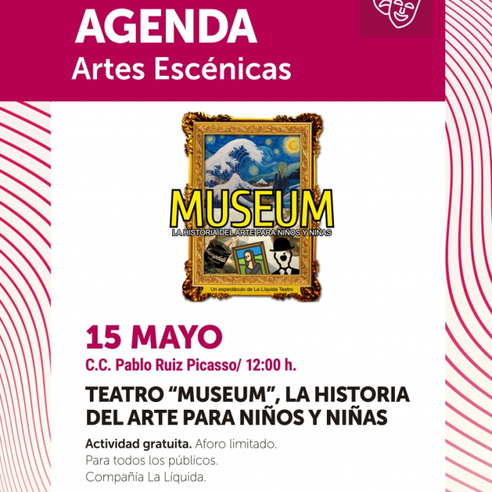 Torremolinos acerca la Historia del Arte a los niños y niñas a través del espectáculo Museum