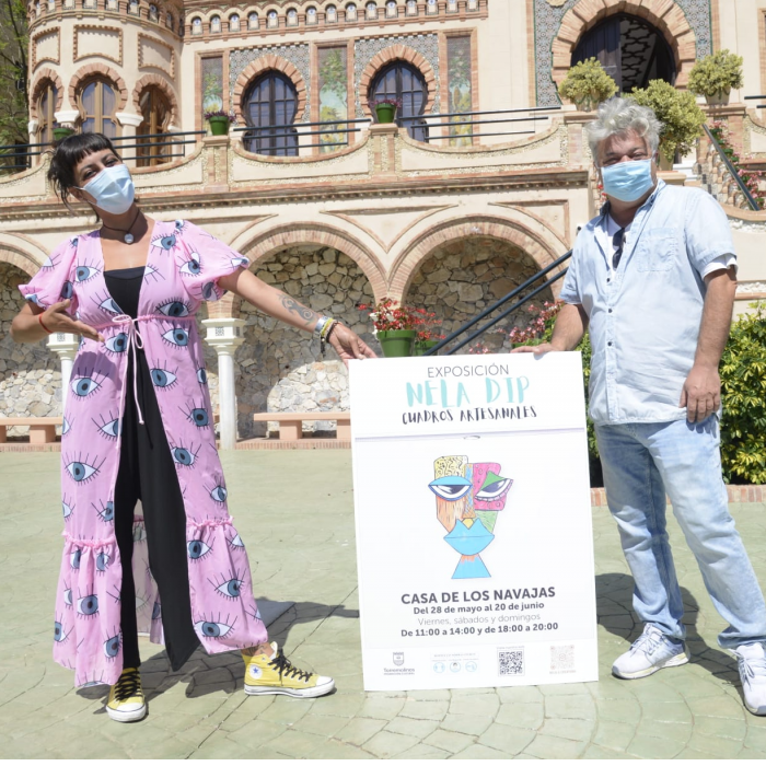 La Casa de los Navajas acoge la exposición de cuadros en relieve de madera de la artista Nela Dip 