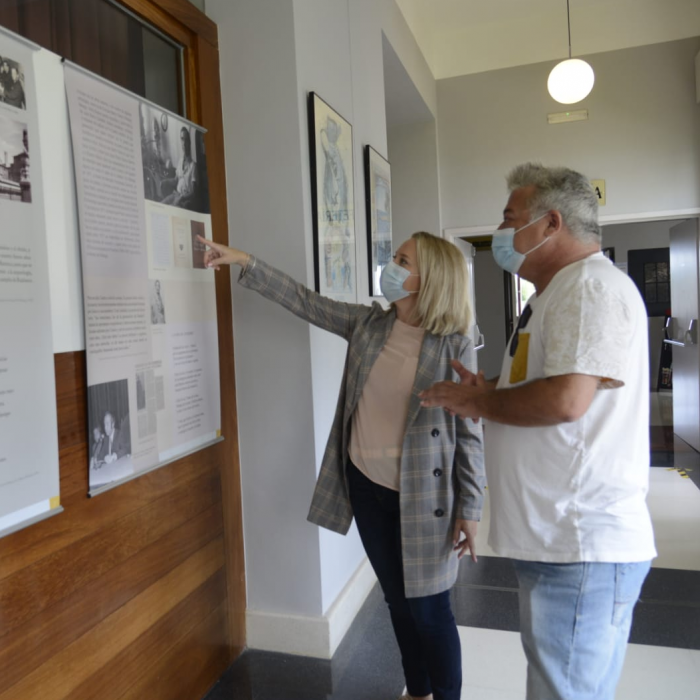 El poeta Pablo García Baena, protagonista de una nueva exposición en el Centro Cultural de Torremolinos