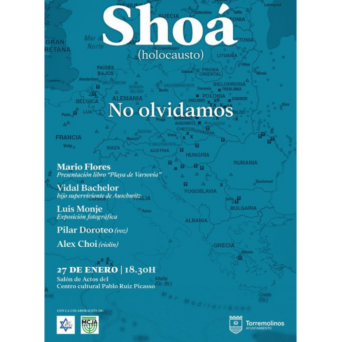 Torremolinos conmemora a las víctimas del holocausto