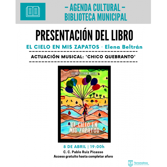 Pasen y lean… La escritora Elena Beltrán presenta su novela 'El cielo en mis zapatos'