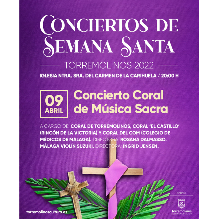 Torremolinos celebra su Semana Santa con un Concierto Coral de Música Sacra