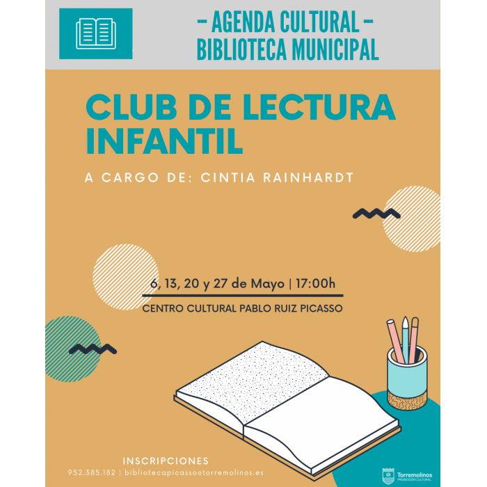 El Club de Lectura Infantil sigue su curso durante el mes de mayo