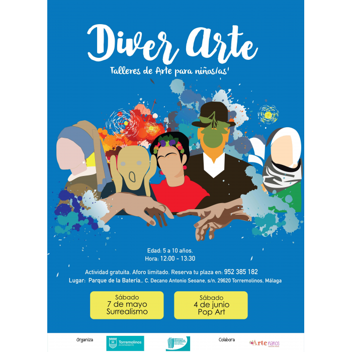 Los pequeños de la casa podrán acercarse al arte a través del taller infantil sobre historia del arte, 'DiverArte'