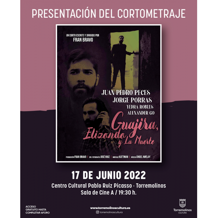 Francisco Bravo presentará el cortometraje ‘Guajira, Elizondo y La Muerte’ en Torremolinos