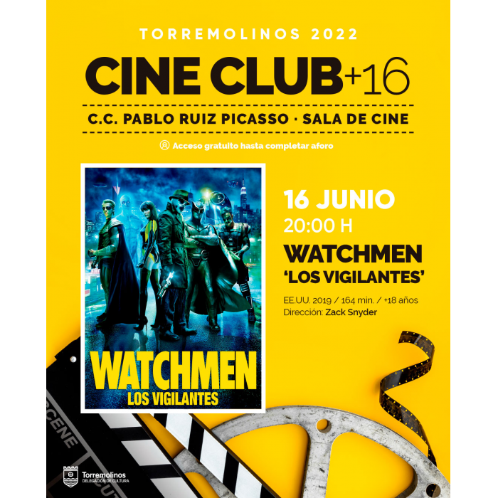 El Ciclo de Cine Club+16 trae el jueves 'Watchmen'