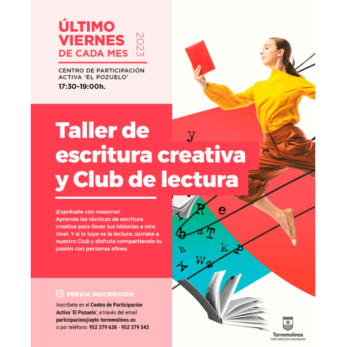 Torremolinos retoma el ‘Taller de escritura creativa y club de lectura’