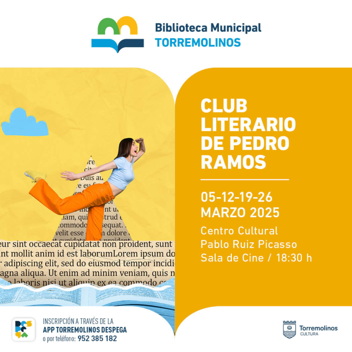 Pedro Ramos ofrece nuevas sesiones en su club literario