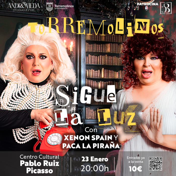 Xenon Spain y Paca la Piraña protagonizan el espectáculo ‘Sigue la luz’