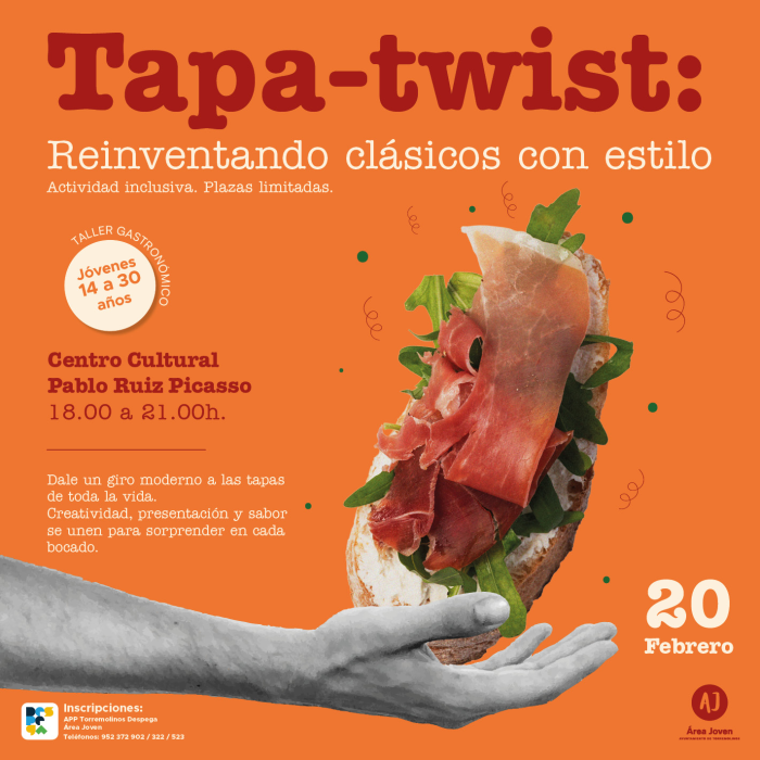 El Ayuntamiento organiza un taller gastronómico de tapas para los jóvenes del municipio