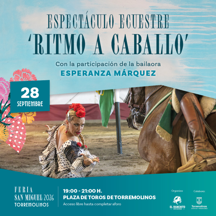 Tradición y cultura estarán presentes en la Plaza de Toros con un espectáculo ecuestre