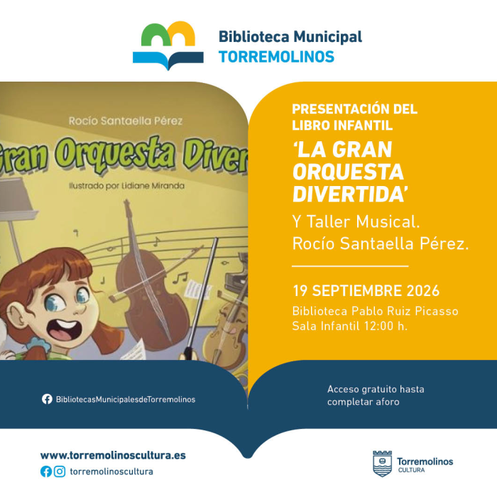 Rocío Santaella presenta su libro ‘La gran orquesta divertida’