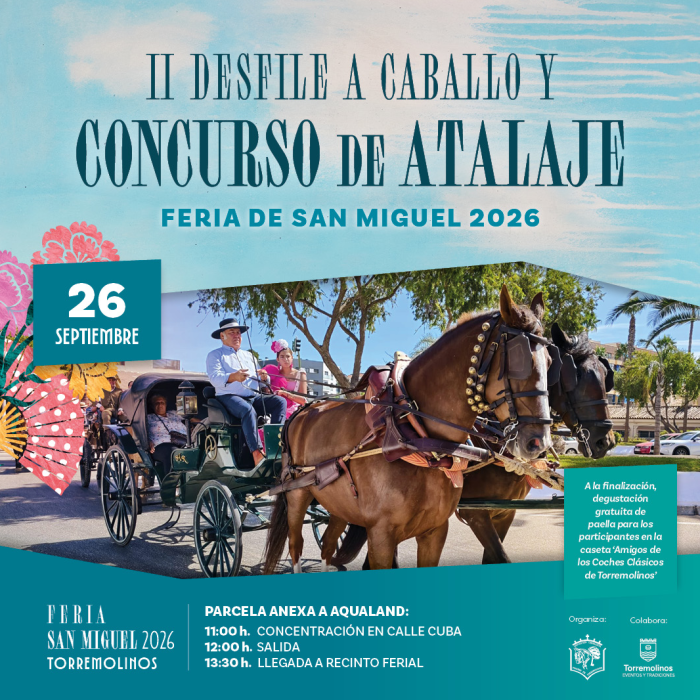 Torremolinos acoge el II Desfile a Caballo y Concurso de Atalaje