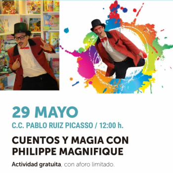 Cuentos y magia para toda la familia en el Centro Cultural Pablo Ruiz Picasso