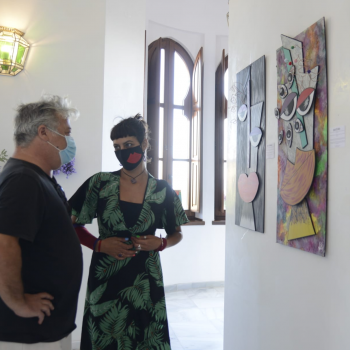 Explosión de color con la nueva muestra artística de la Casa de Los Navajas de Nela Dip