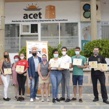 La Cafetería Restaurante Ávila recibe el primer premio de la Ruta de la Tapa de la Abuela de Torremolinos