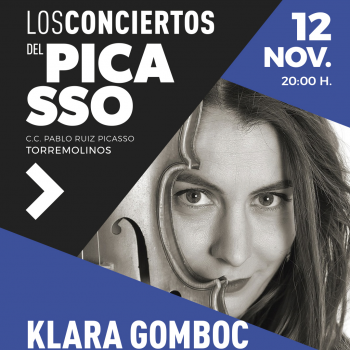El violín de Klara Gomboc se sube a Los Conciertos del Picasso